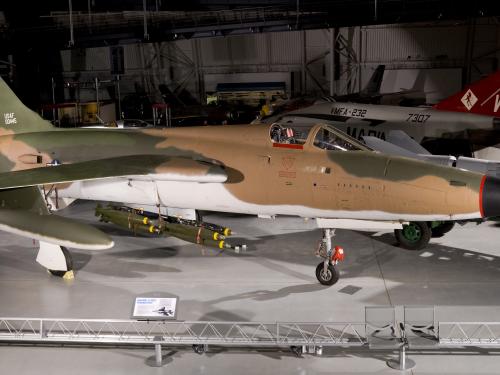 Republic F-105D Thunderchief at the Udvar-Hazy Center