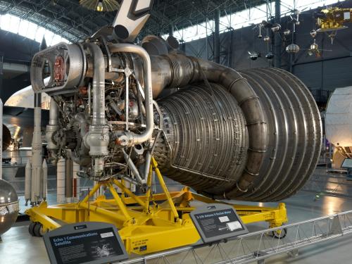 F-1 Rocket Engine at the Steven F. Udvar-Hazy Center