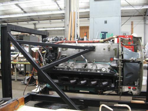 Heinkel He-219 Restoration - Engine