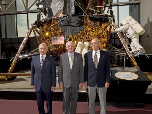 Apollo 11 Crew at National Air and Space Museum's John H. Glenn Lecture