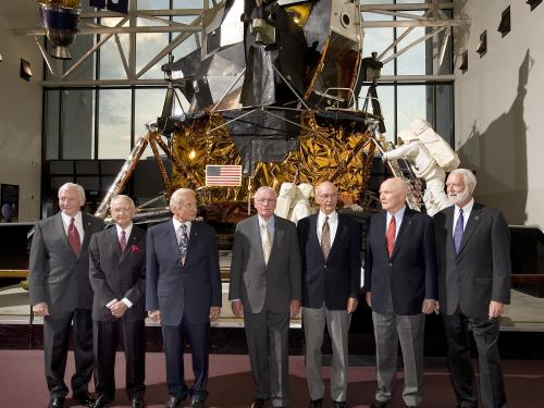 Apollo 11 Crew at John H. Glenn Lecture 2009