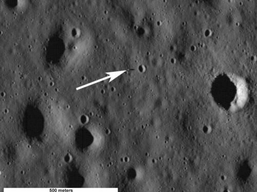 Apollo 11 Lunar Module on Moon