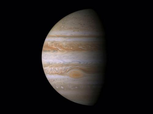 Jupiter, the Largest Planet