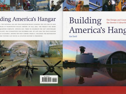 Front and Back Covers of Building America's Hangar