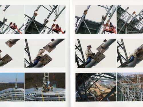 Udvar-Hazy Center Truss Construction in Building America's Hangar