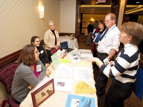 Archives Table, 2010 Mutual Concerns of Air and Space Museums Conference