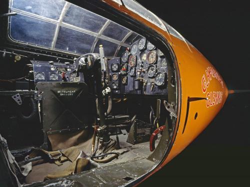 Bell X-1 Cockpit