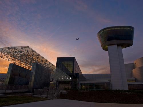 Steven F. Udvar-Hazy Center at Sunset