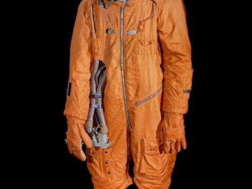 Yuri Gagarin wore a spacesuit similar to this one.