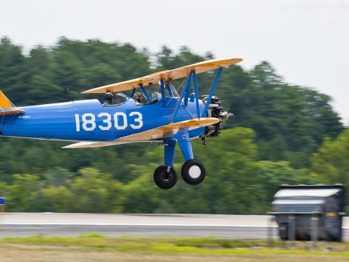 <i>Spirit of Tuskegee</i> Arrives at Dulles Airport