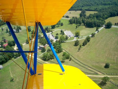 View from the "Spirit of Tuskegee"