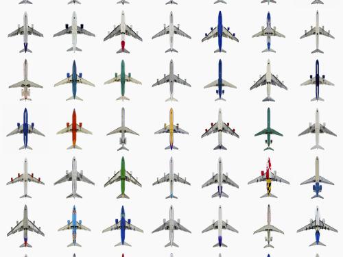 <i>49 Jets</i> on display in <i>AirCraft: The Jet As Art</i>