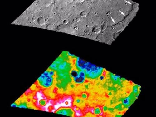 Digital Elevation of Mercury's Discovery Rupes