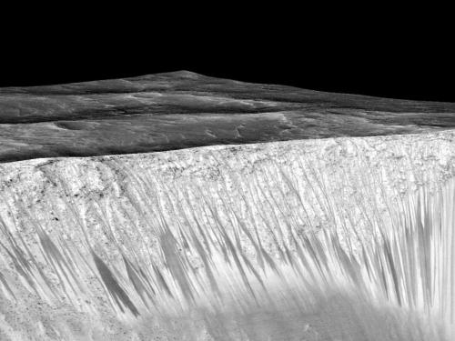 Evidence for Liquid Water on Mars Today!