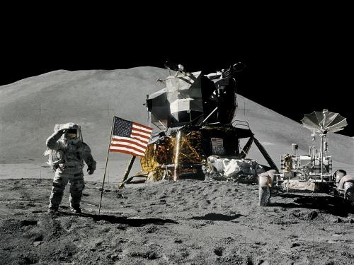 Jim Irwin Apollo 15 Salute