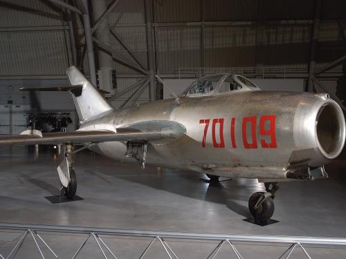 Mikoyan-Gurevich MiG-15bis "Fagot B" at the Udvar-Hazy Center