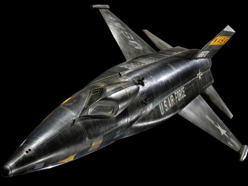 North American X-15 in the "Boeing Milestones of Flight Hall"