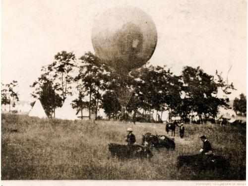 Thaddeus Lowe at the Battle of Fair Oaks