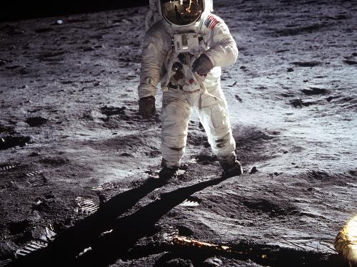 Apollo 11: Buzz Aldrin on the Moon