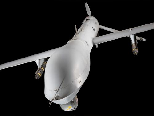 Nose of General Atomics MQ-1L Predator A UAV