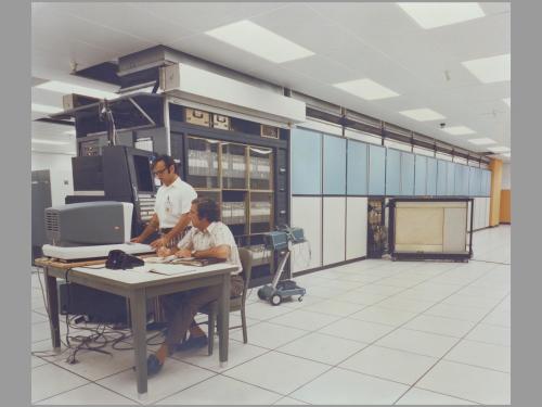 The “ILLIAC IV” computer system at NASA Ames Research Center