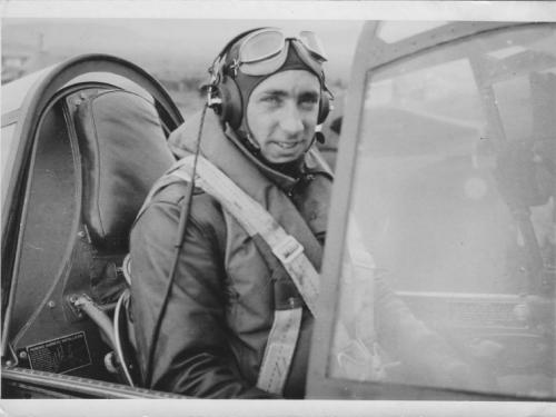 A photo of Flight Lieutenant Robert W. Lynch, Royal Canadian Air Force Squadron 111F