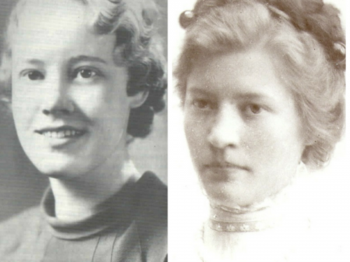 Pioneering women cryptologists Genevieve Grotjan (left) and Agnes Driscoll (right). 