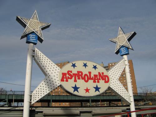 Astroland Entrance Sign