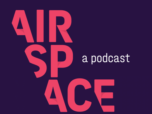 Purple and pink logo of AirSpace