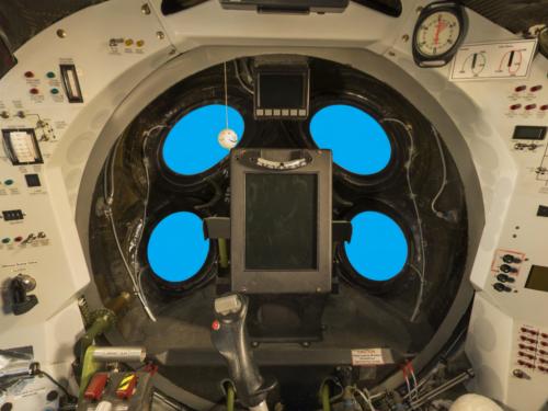 Interior of SpaceShipOne