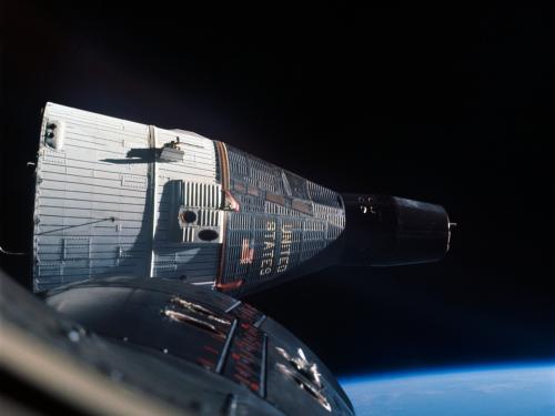 Gemini VII Photographed by Gemini VI