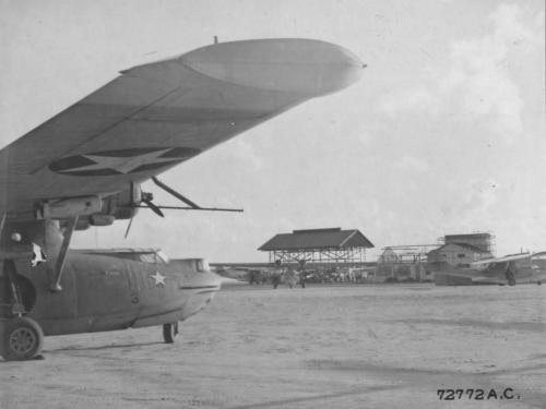 These aircraft patrolled hundreds of miles offshore looking for Axis submarines.