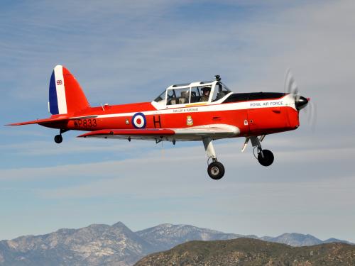 Richard Wilsher’s de Havilland Chipmunk (RAF s/n WP833)