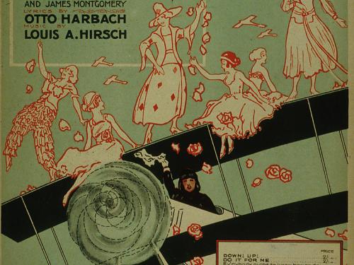 Sheet music cover. 