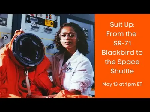 A video of an interview with seated B-roll photos.