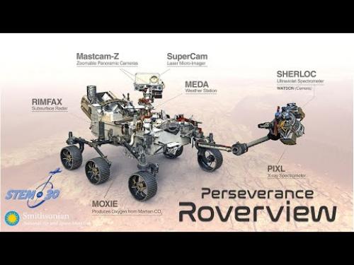 A video about the Mars Rover Perseverance