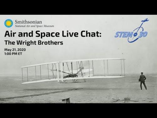 A live chat discussion about the Wright brothers.