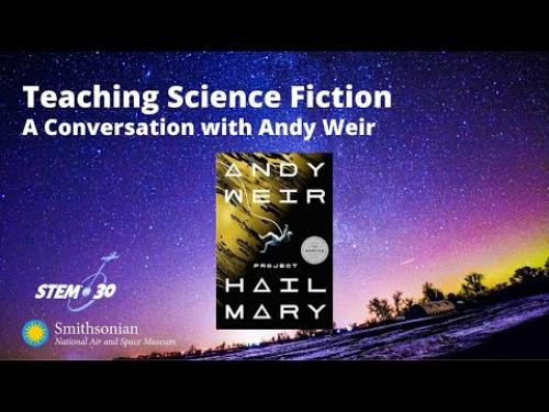 A Zoom panel presentation featuring Andy Weir.