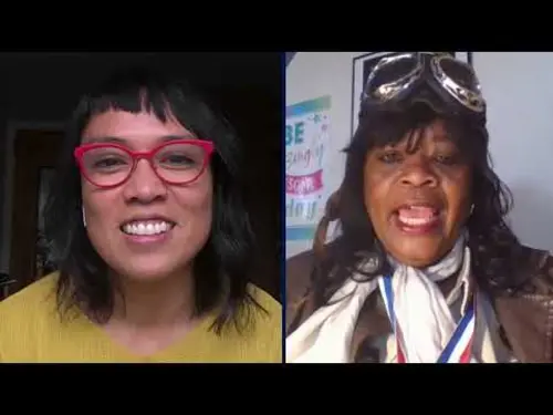 An interview about Bessie Coleman with her great niece, Gigi Coleman Broome, answering questions.