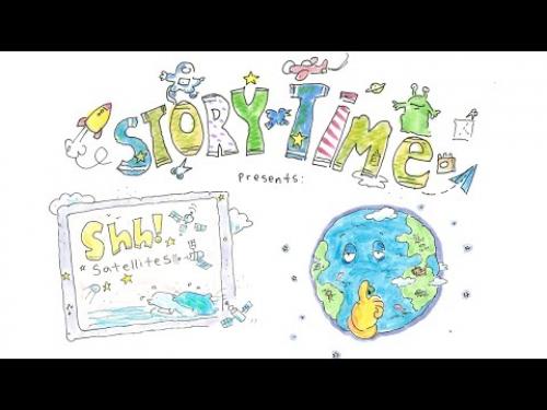 A children's story about satellites.