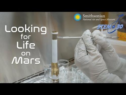 A brief video about looking for life on Mars