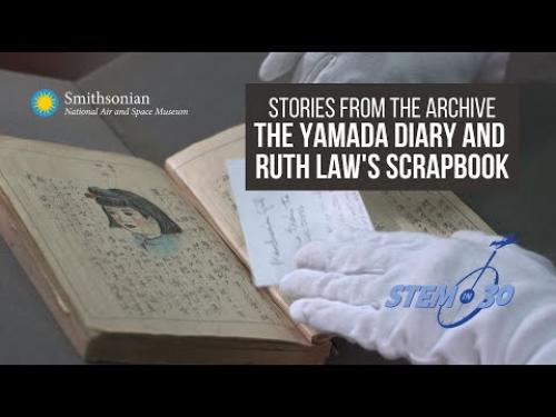 A video describing stories from the archive while showing various items.