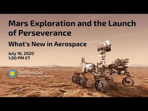 A video discussing the launch of Perseverance, a Mars rover, and its plans in exploring Mars.