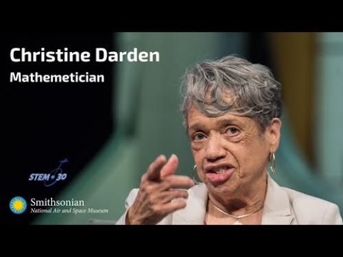 A video with Christine Darden, African American mathematician, and her career journey.