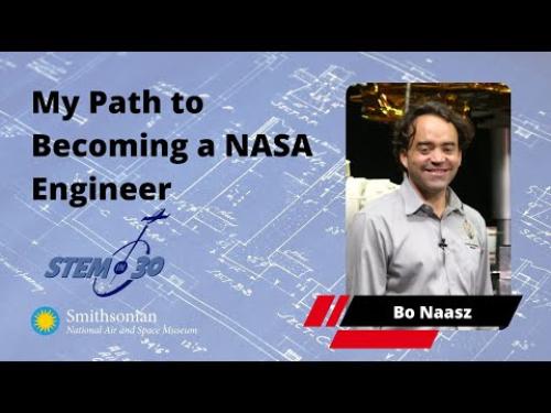 An interview with a NASA Engineer on the steps they took to become a NASA engineer.