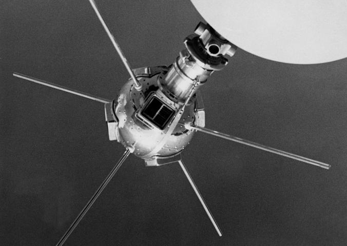 Vanguard 1 Satellite Model