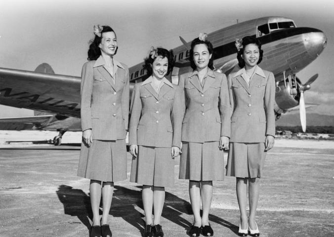 Hawaiian Airlines Stewardesses