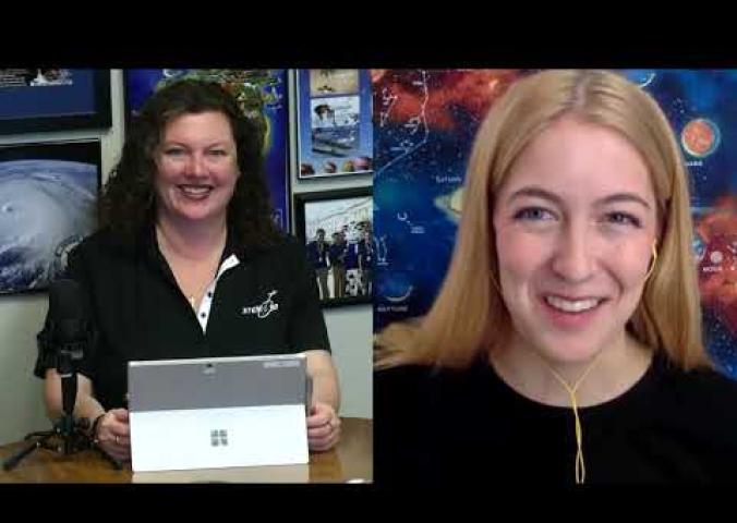 A live chat with a STEAM (Science, Technology, Engineering, Arts, and Mechanics) advocate about her career and the future of space travel.