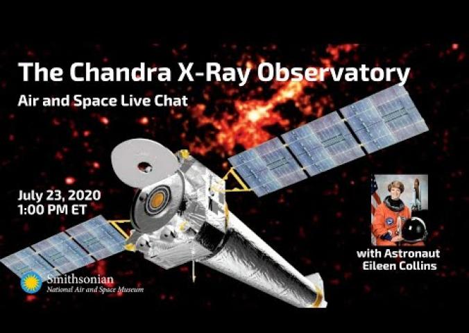 A live chat about the Chandra X-Ray Observatory featuring an astronaut who placed the telescope into orbit and two scientists who work with the data provided.