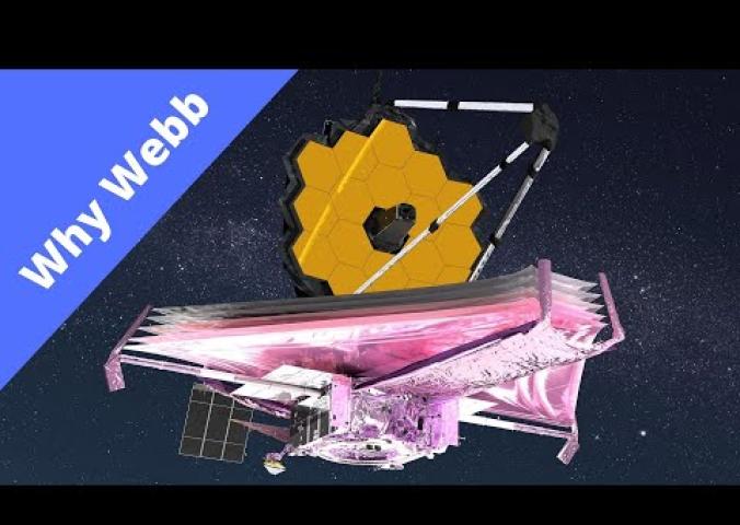 A video about the James Webb Space Telescope. 